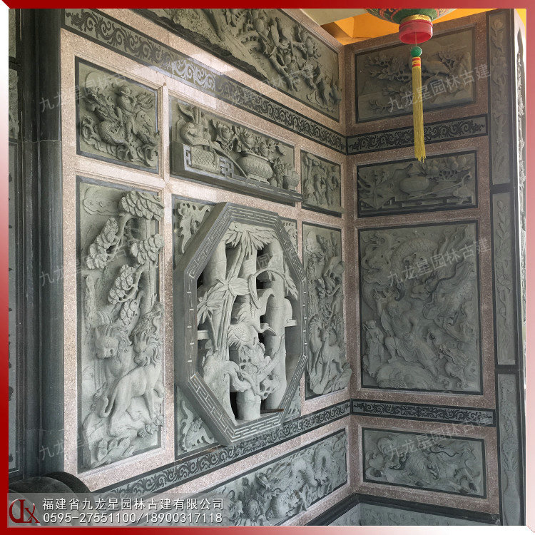外墻青石浮雕圖片